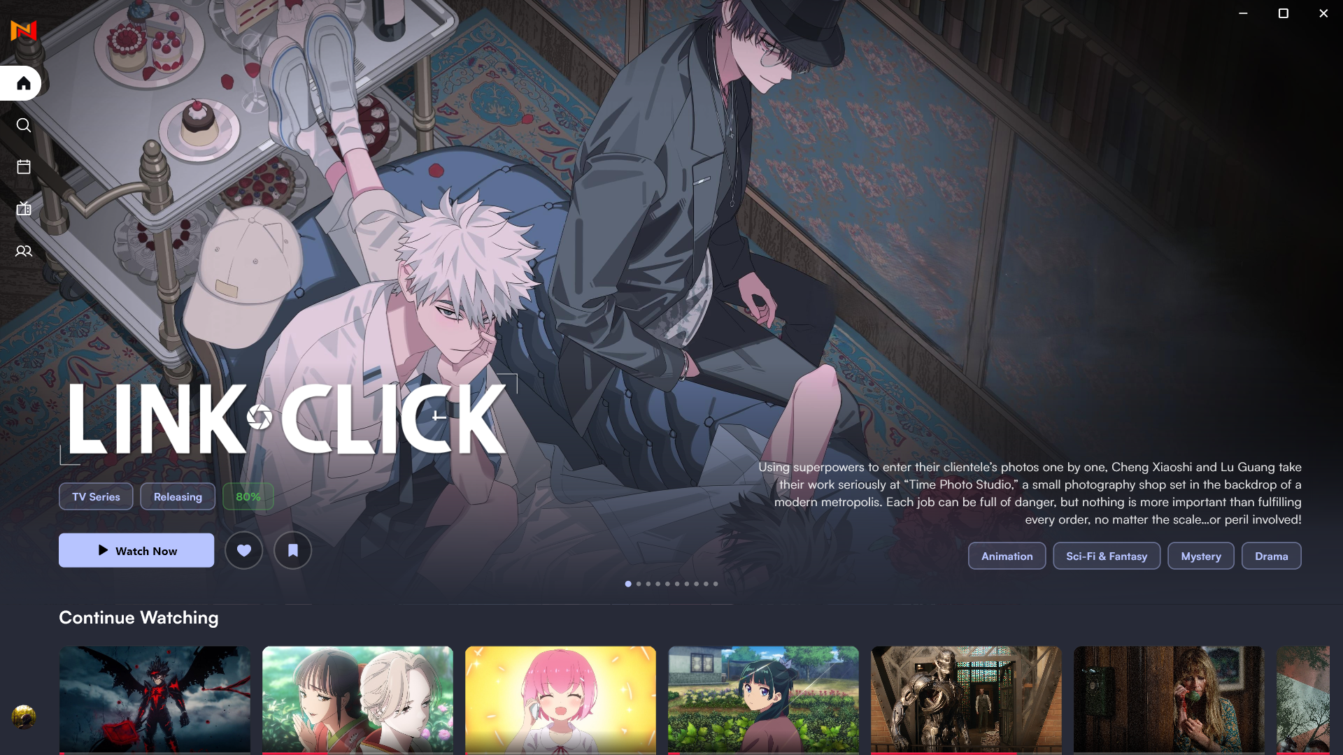 Desktop Home Feed