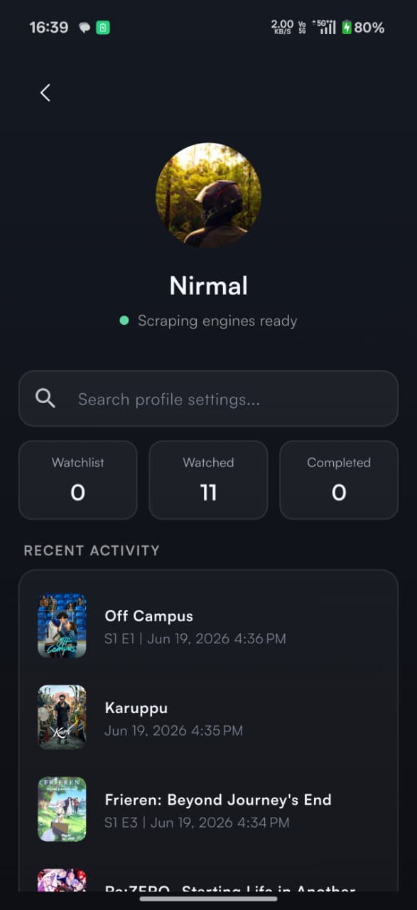 Settings & Tweaks