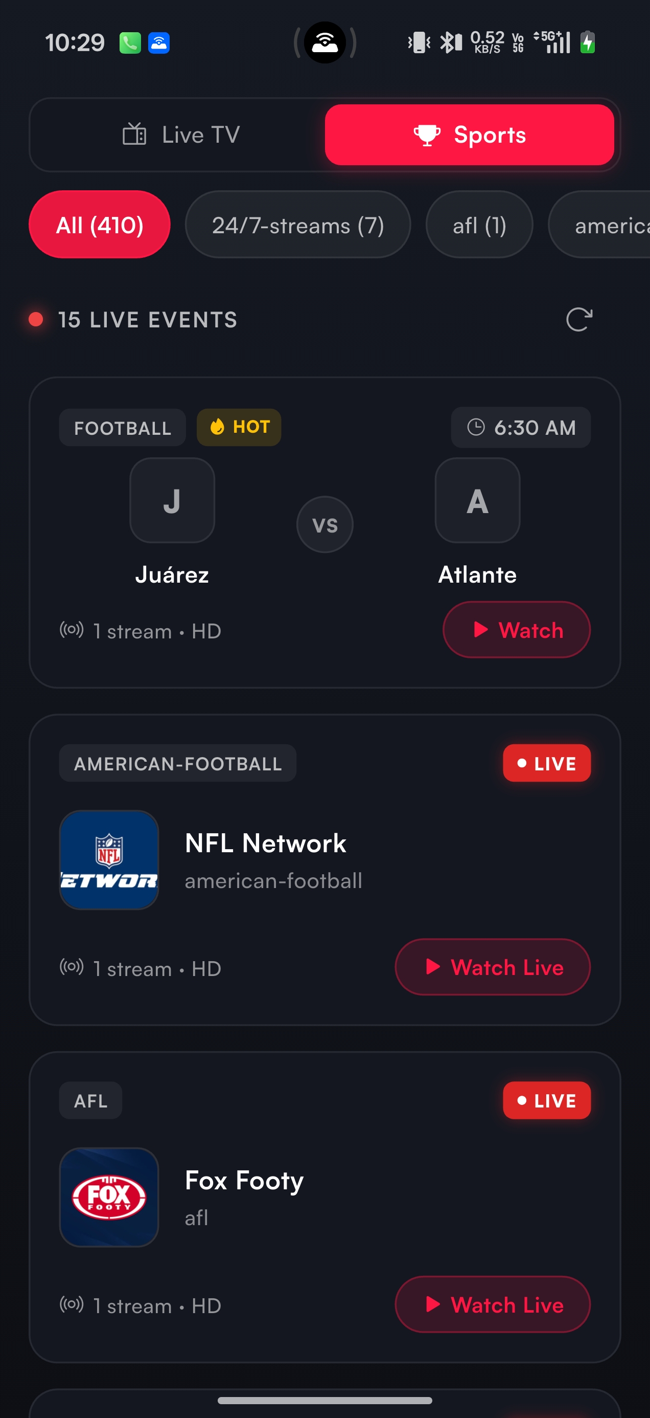 Sports TV