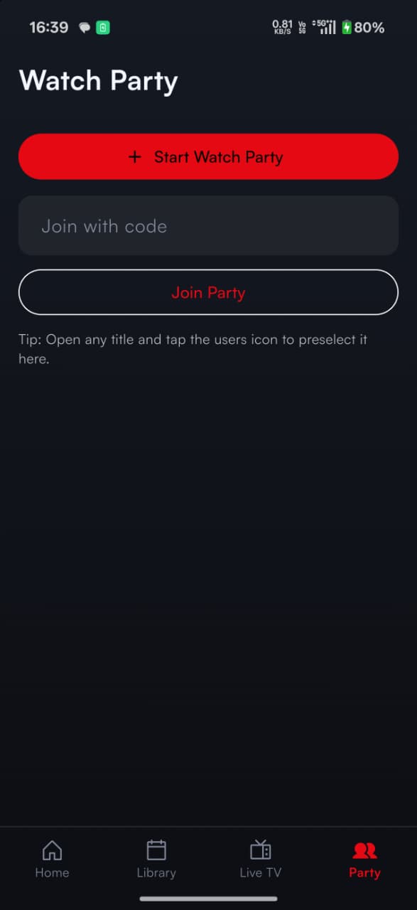 Watch Party